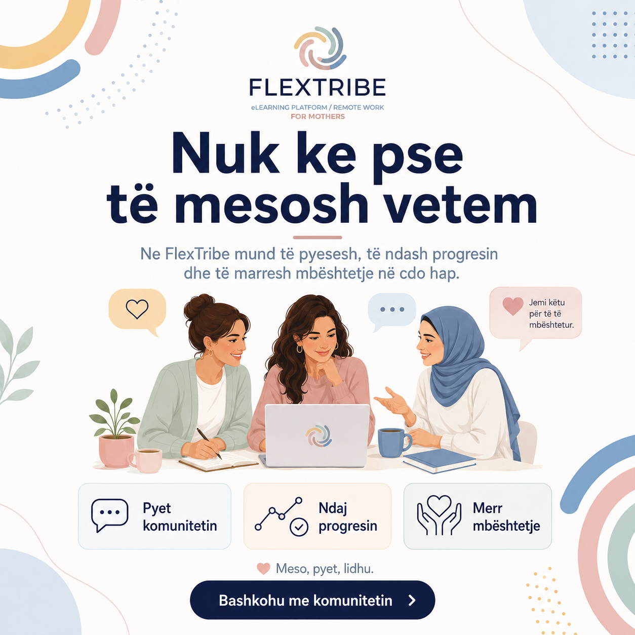 Nuk ke pse të mësosh vetëm